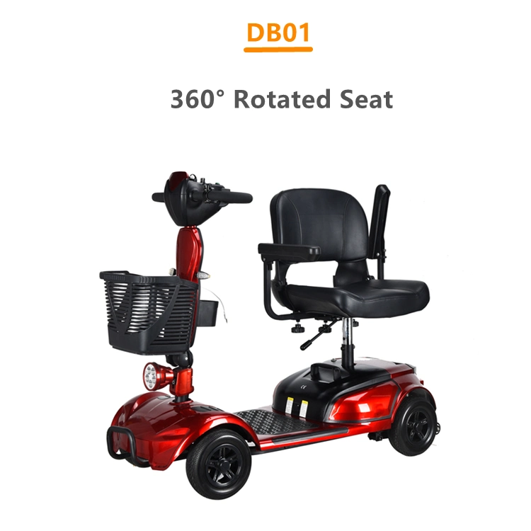 Handicapped Foldable Four Wheel Electric Mobilitatsroller Disabled Mobility Scooter