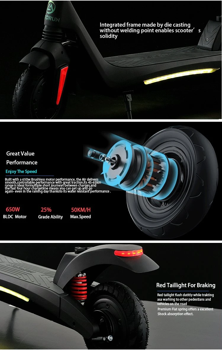 Mobility Scooter Fast Dual Motor E Scooter for Adult