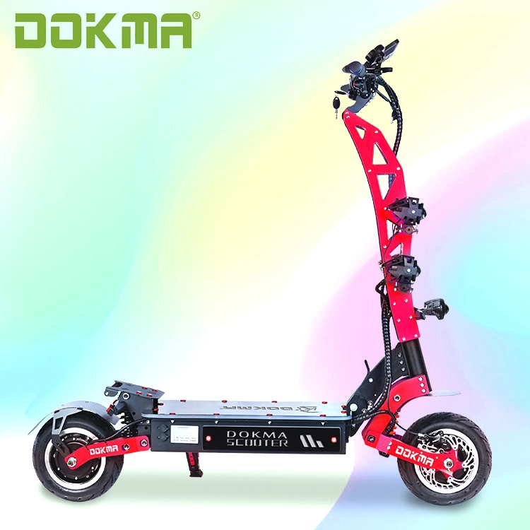 Dokma Dkspro Blue Black Red Sivery Color Designable Lithitm Battery Dual Motor 3000W*2 3500W Electric Scooter for Adult OEM Wholesale