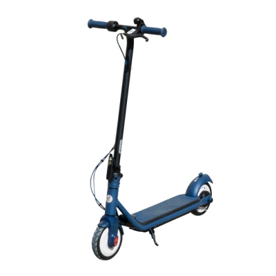 Scooter électrique à la mode de scooter de navettage de ville bleue de la batterie 250W