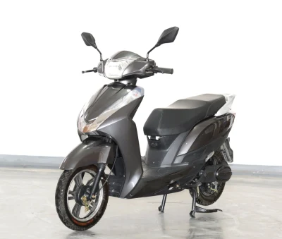 Scooter électrique noir du scooter 1200W de ville de conception habile avec le paquet de carton