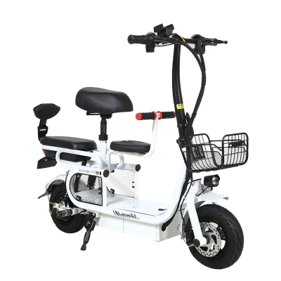 2022 Chine Usine d'alimentation de haute qualité 2 roues E Scooter 48V 350W