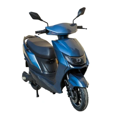 Scooter électrique bleu 1200W de scooter de ville de qualité fiable d'affaire directe d'usine