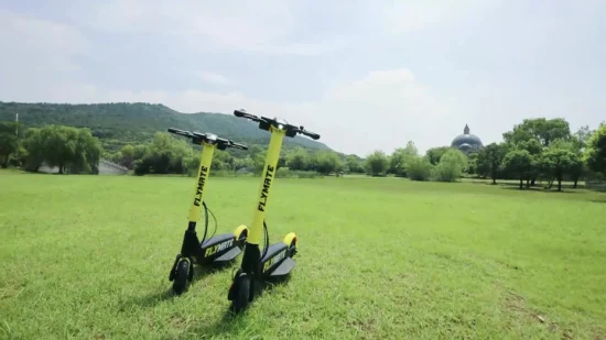 Flymate Fd01 Speed ​​29km Scooter électrique pliable jaune-noir élégant de bonne qualité