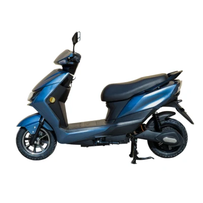 72V 32ah Batterie au plomb 1200W Scooter bleu électrique populaire avec un design exquis